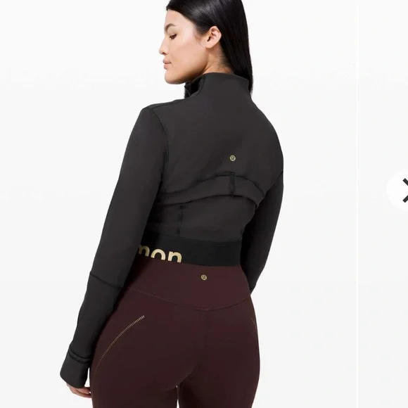 Lululemon Define Jacket Cropped *Gold Size 8 - Picture 3 of 11